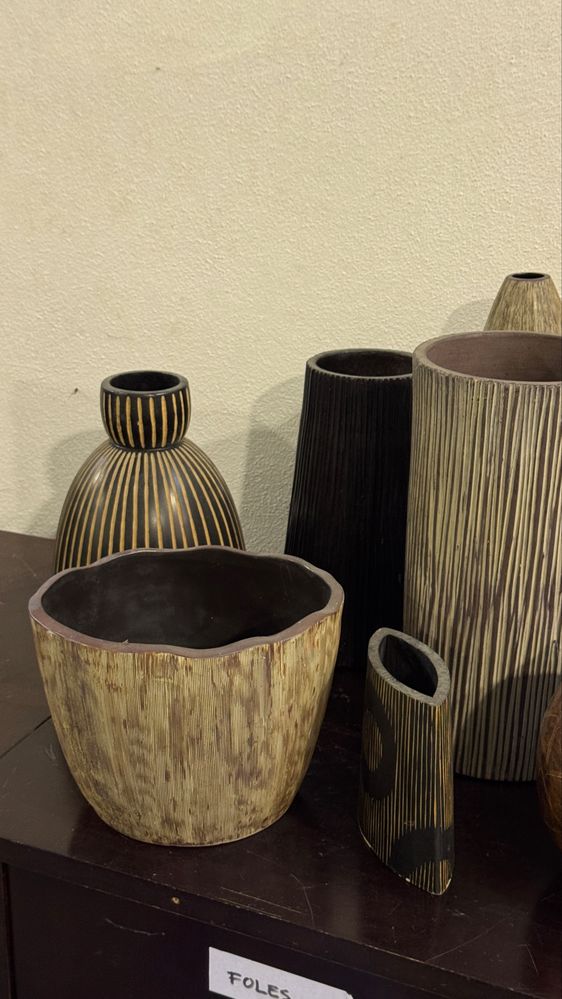 Jarras e artigos de decoraçao