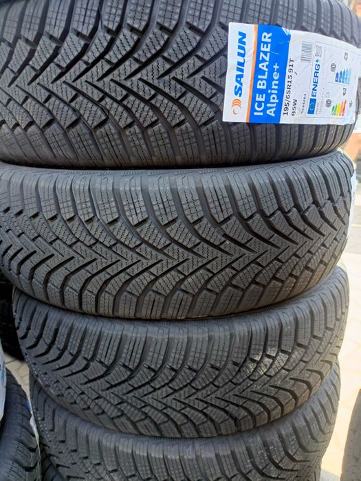 Nowe opony zimowe 195/65/15 Sailun 2024r montaż lub wysyłka GRATIS