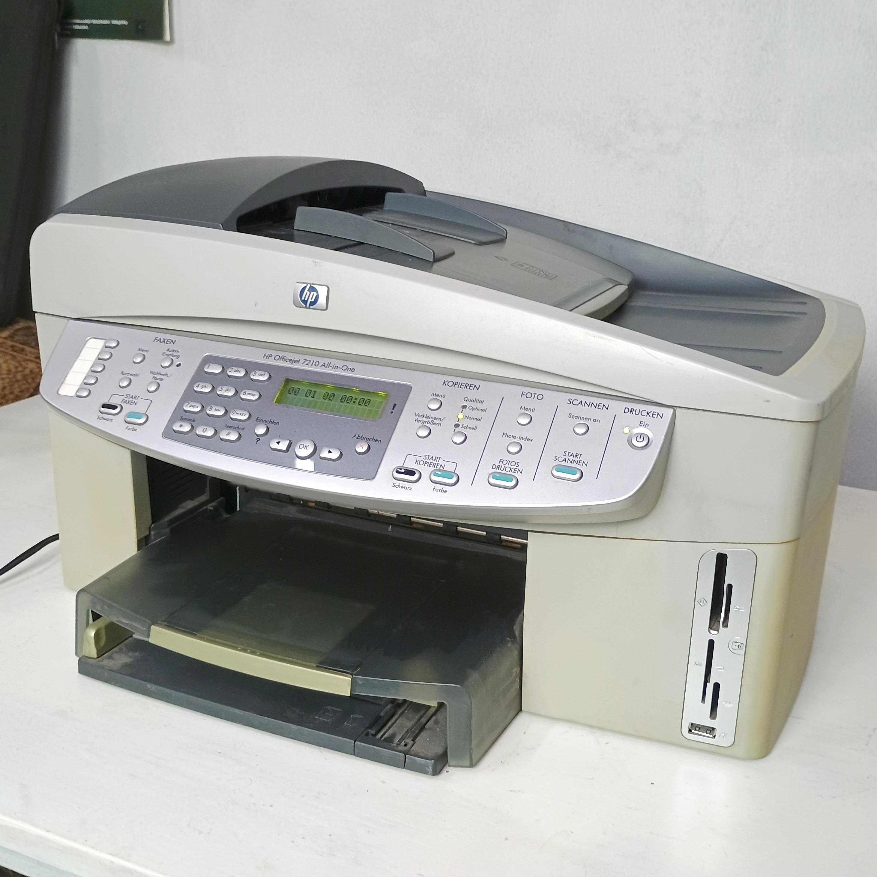 БФП принтер HP Officejet 7210 All-in-One неробочий