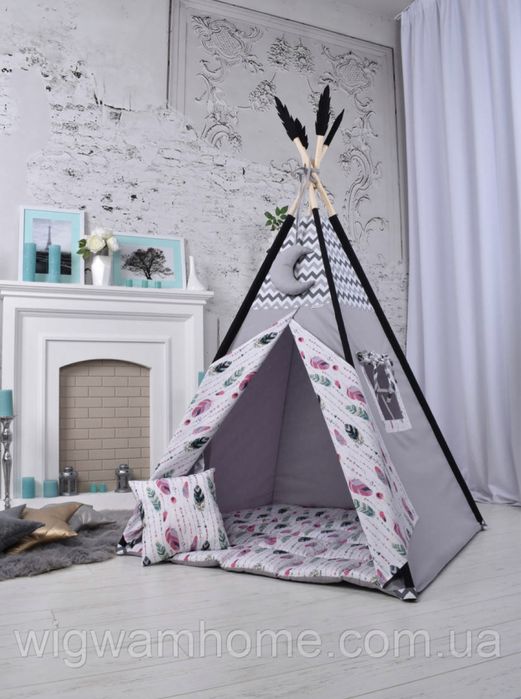 Вигвам комплект детская палатка дитяча вігвам намет шатер халабуда