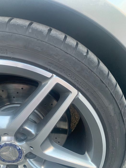 Шины разноширокие