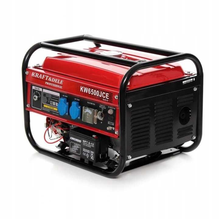 Agregat prądotwórczy generator prądu 6,5KM 230V elektryczny start