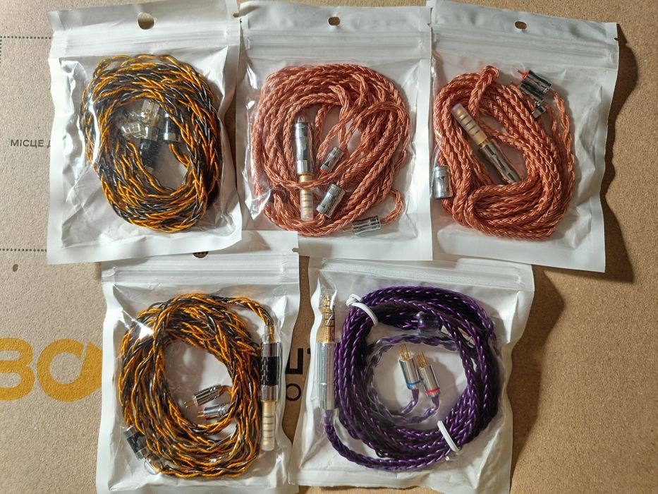 Балансные АудиоКабеля KZ NICEHCK TRN T2 PRO TN Redchain Nicehck MMCX