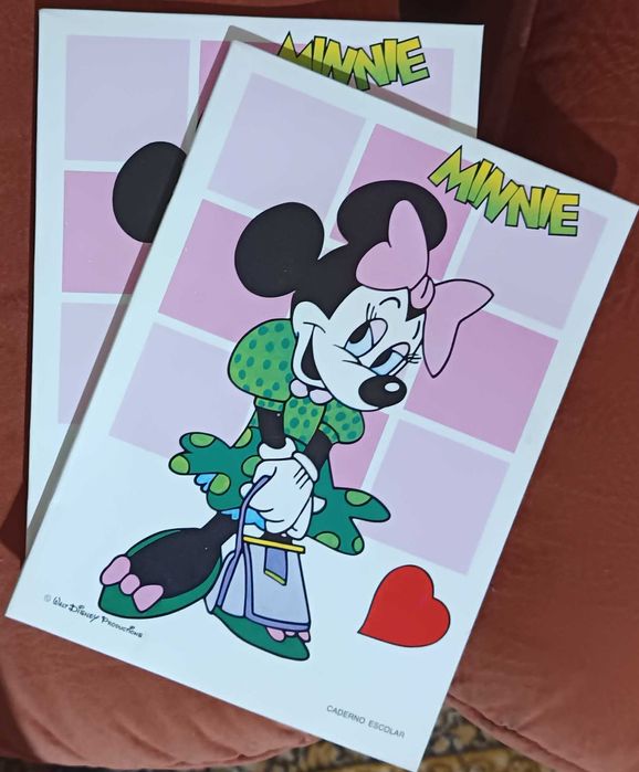 Lote 23 cadernos (2€ cada) Coleção Disney marca Ambar anos  80