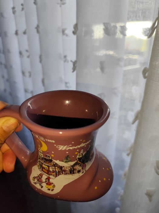 Kubek z jarmarku bożonarodzeniowego
