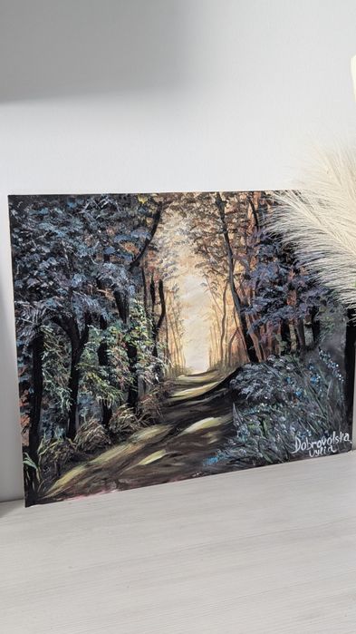 Картина акрил ХДФ дошка 40/50 Осінній ліс