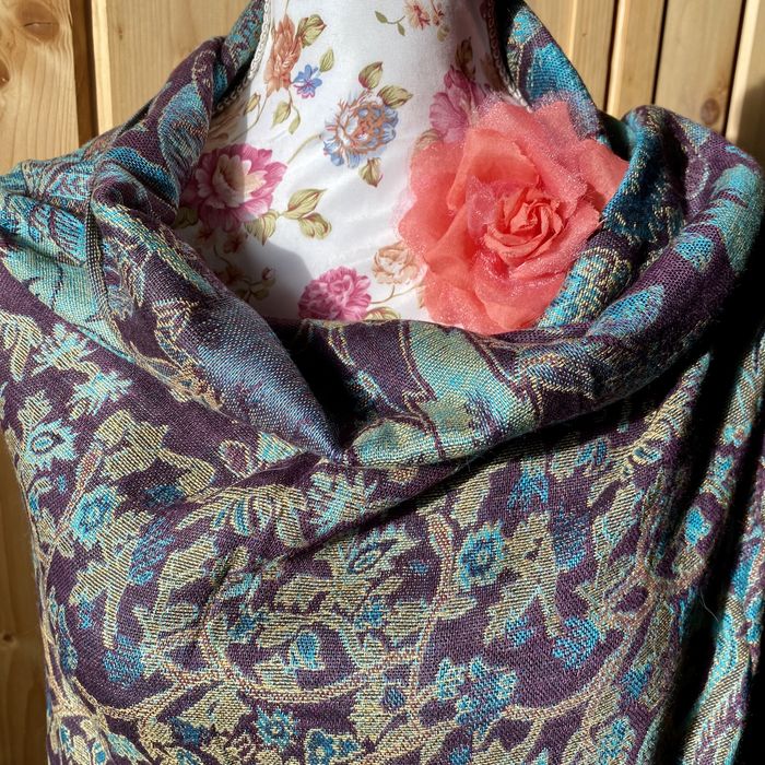 Elegancki szal pashmina