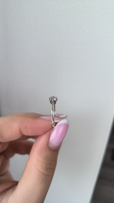 Srebrny pierścionek YES