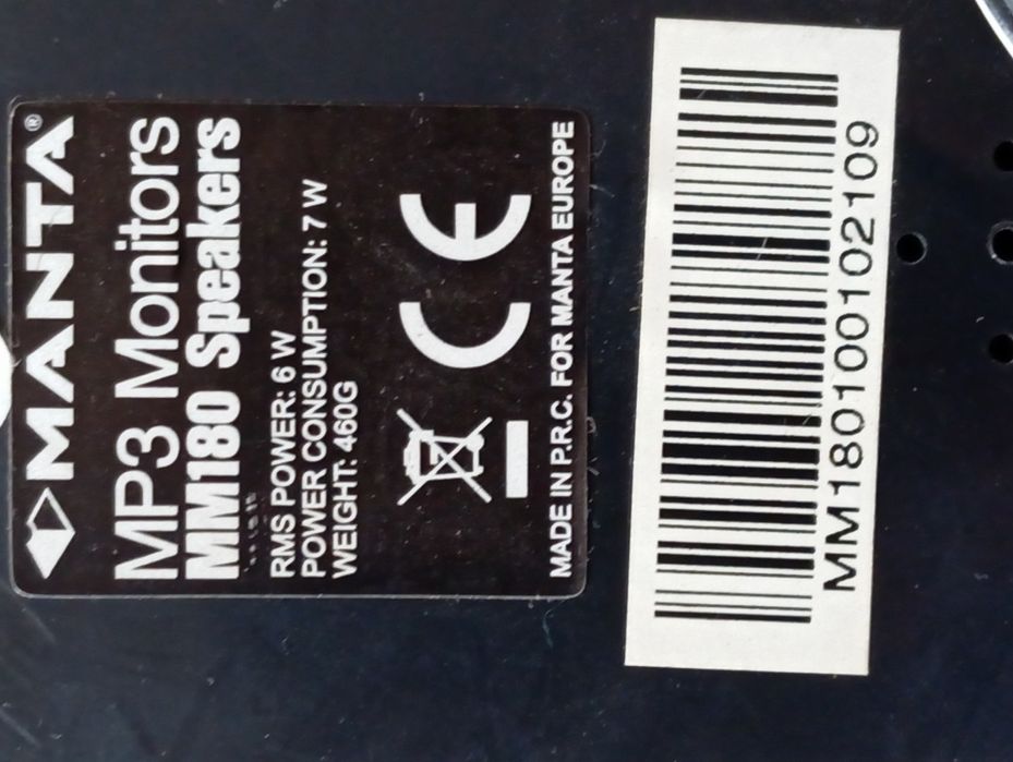 Głośniki Manta komplet