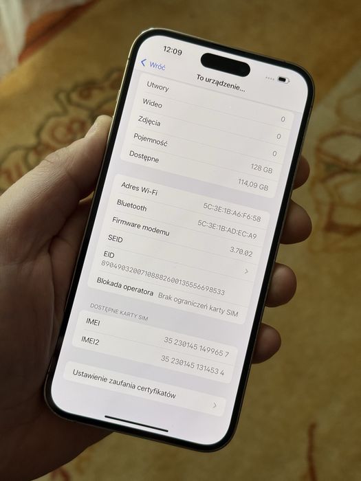 iPhone 14 Pro Max Bateria 88% 128Gb