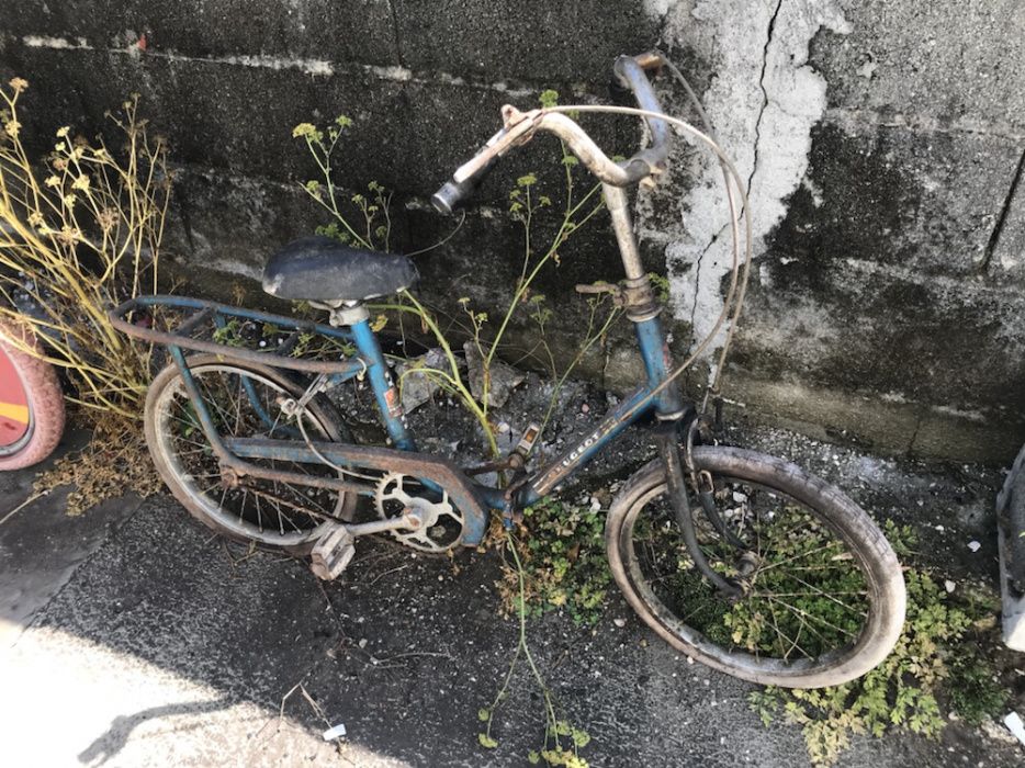 Bicicleta Peugeot articulada antiga