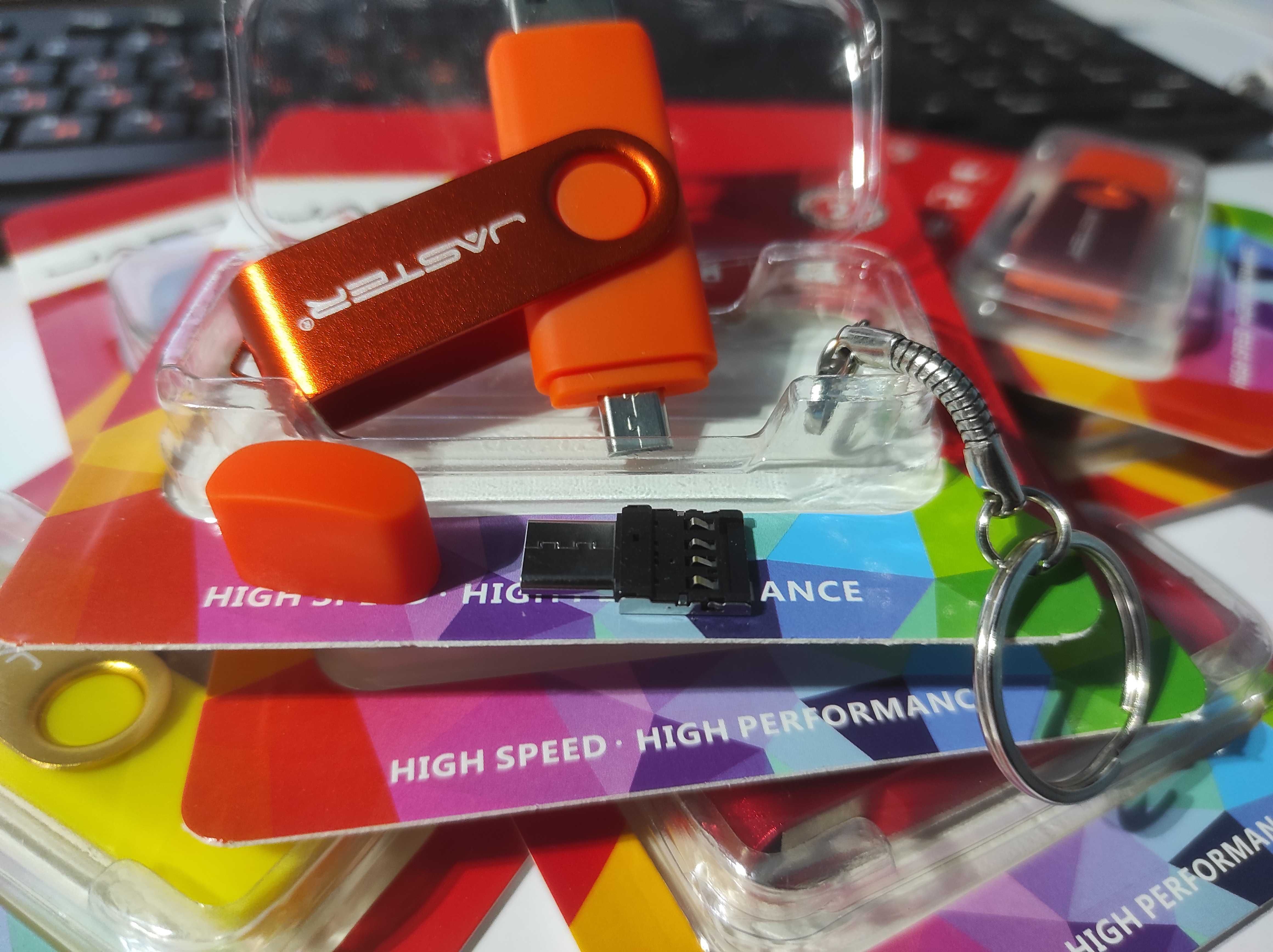 2x Pendrive 64 GB USB + micro USB + USB-C – pakiet mobilny