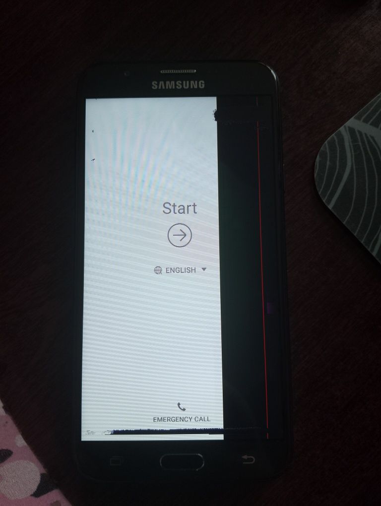 Samsung J7 uszkodzony