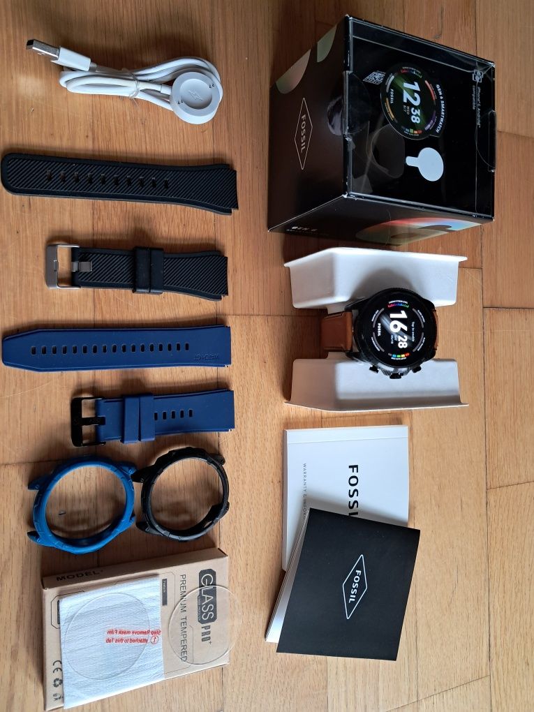 Fossil Gen 6 Android WearOS NFC Wifi Call Smartwatch Zegarek + Gratis