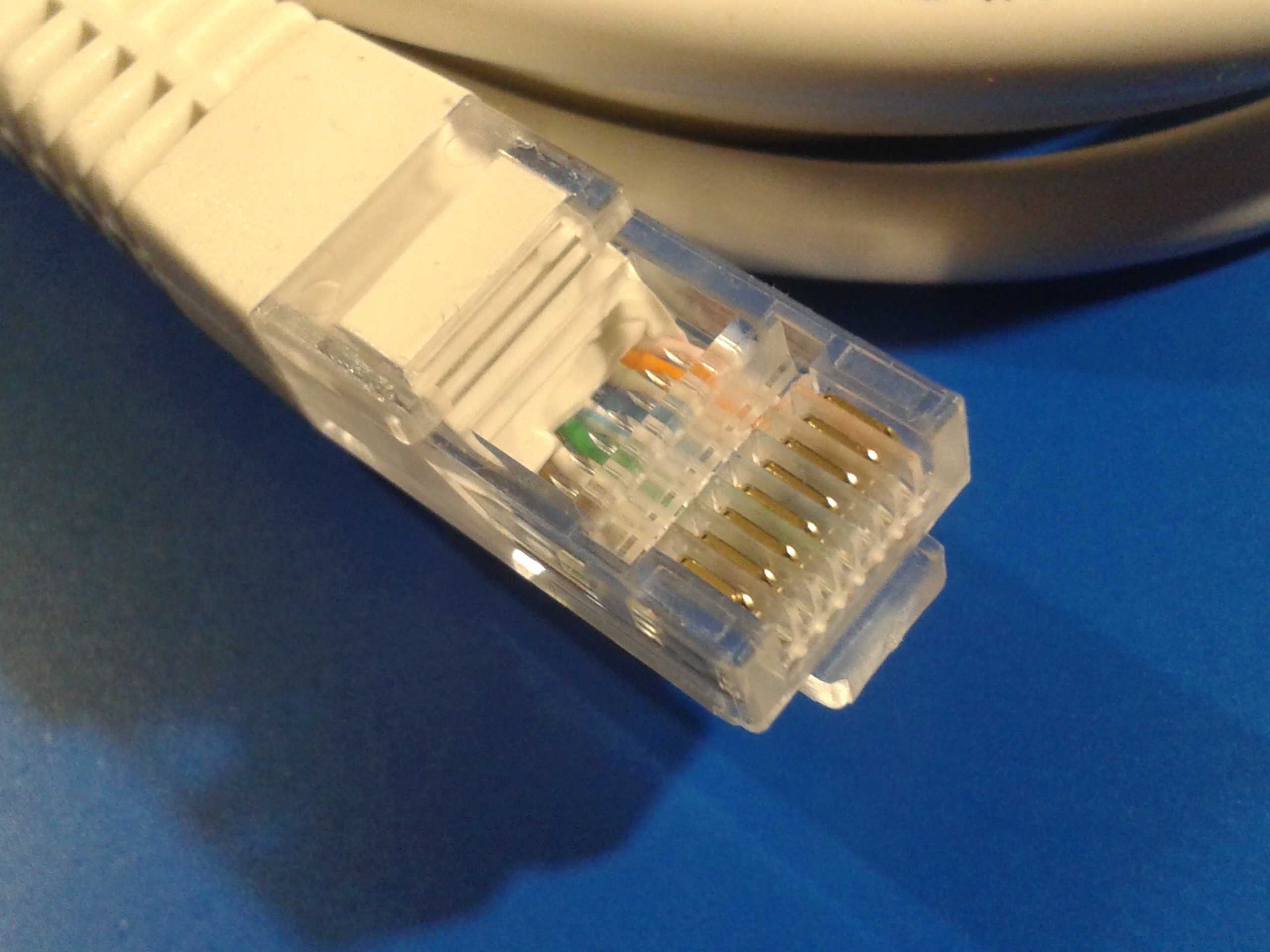 Kabel przewód sieciowy LAN ethernet skrętka 1.5m RJ45