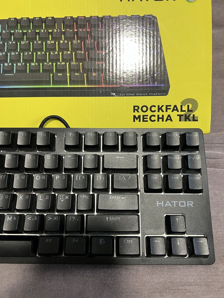 Ігрова Клавіатура Hator Rockfall 2 Mecha TKL