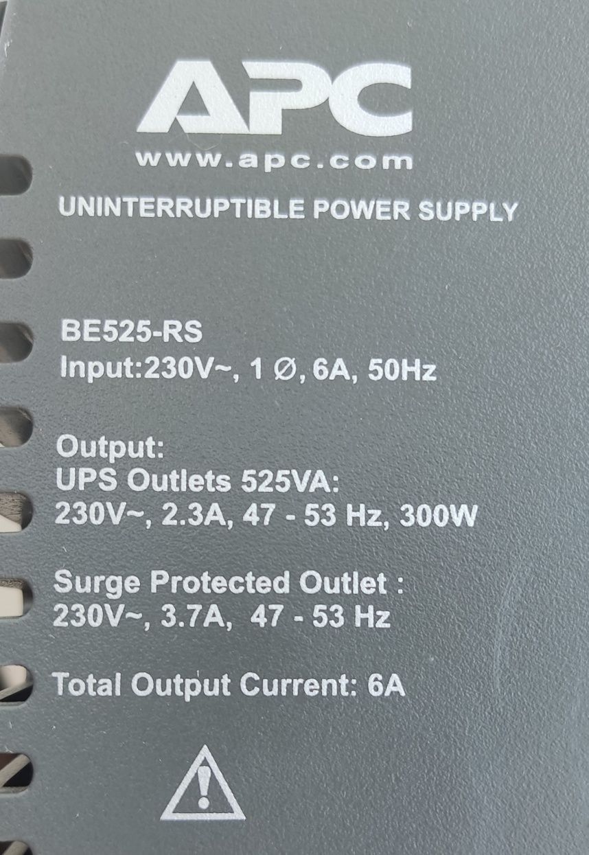 Джерело безперебійного живлення APC BACK-UPS ES 525