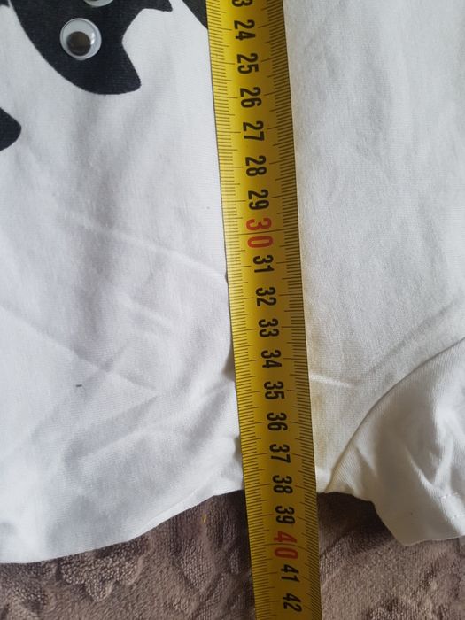bluzka T-shirt z krótkim rękawem z kotami, choinka  z kotów 146-152