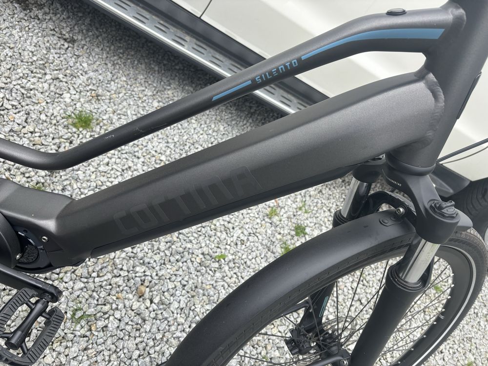 Rower elektryczny Cortina E-Silento Pro rower jest jak nowy