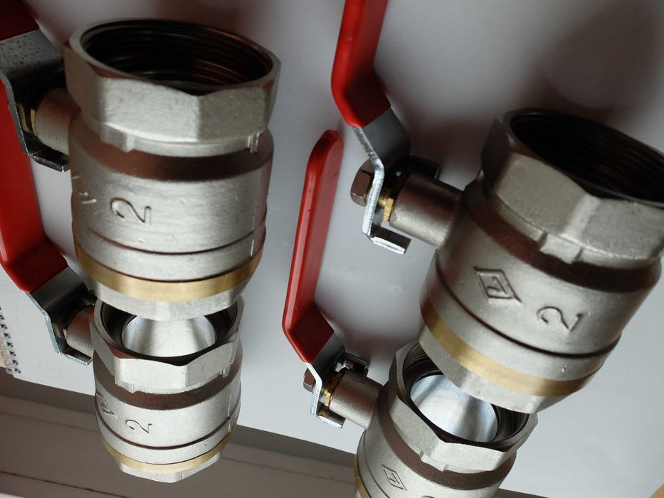 Кульовий кран латунний великий Formec 1 1/2 DN40 Італія