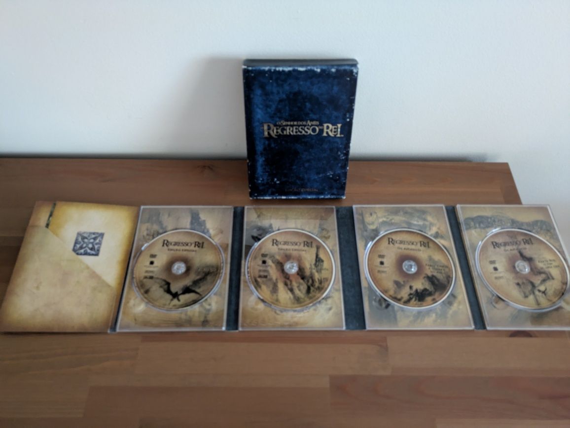 DVD " Senhor dos Aneis - Regresso do Rei " Edição Especial 4D