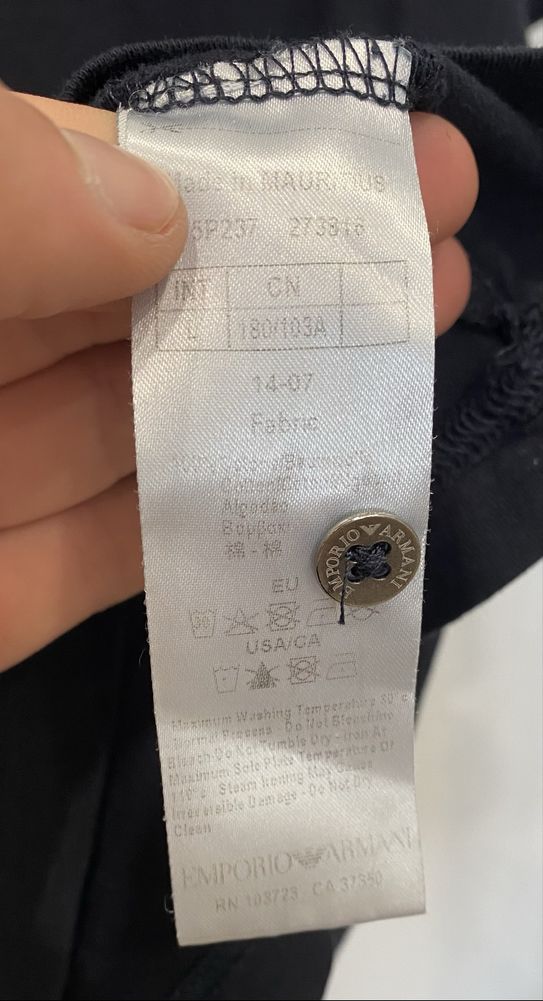 Футболка поло Emporio armani( armani, EA7)