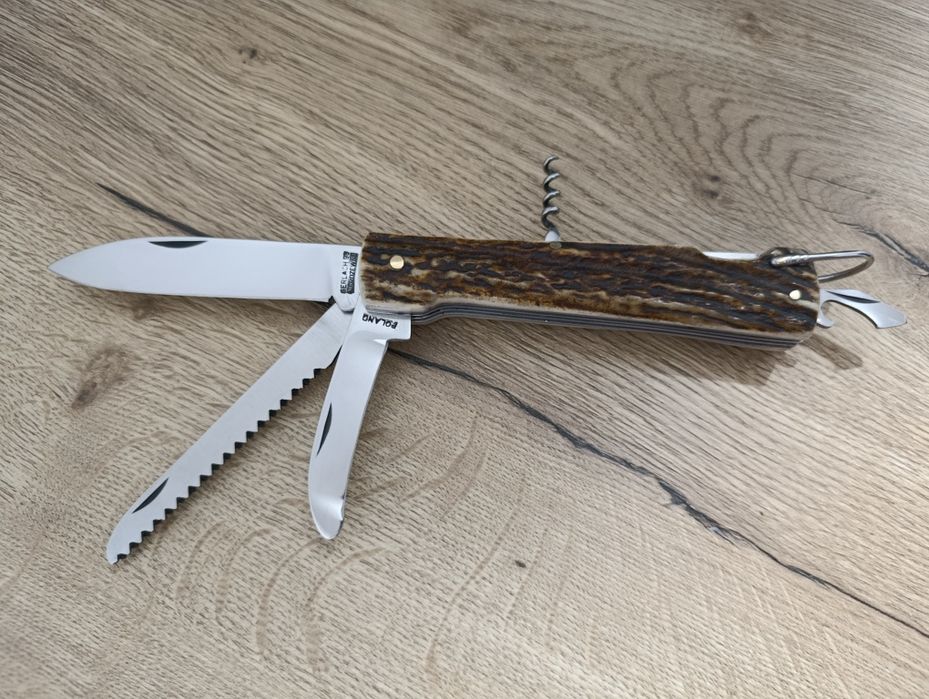 Scyzoryk myśliwski Gerlach w rogu