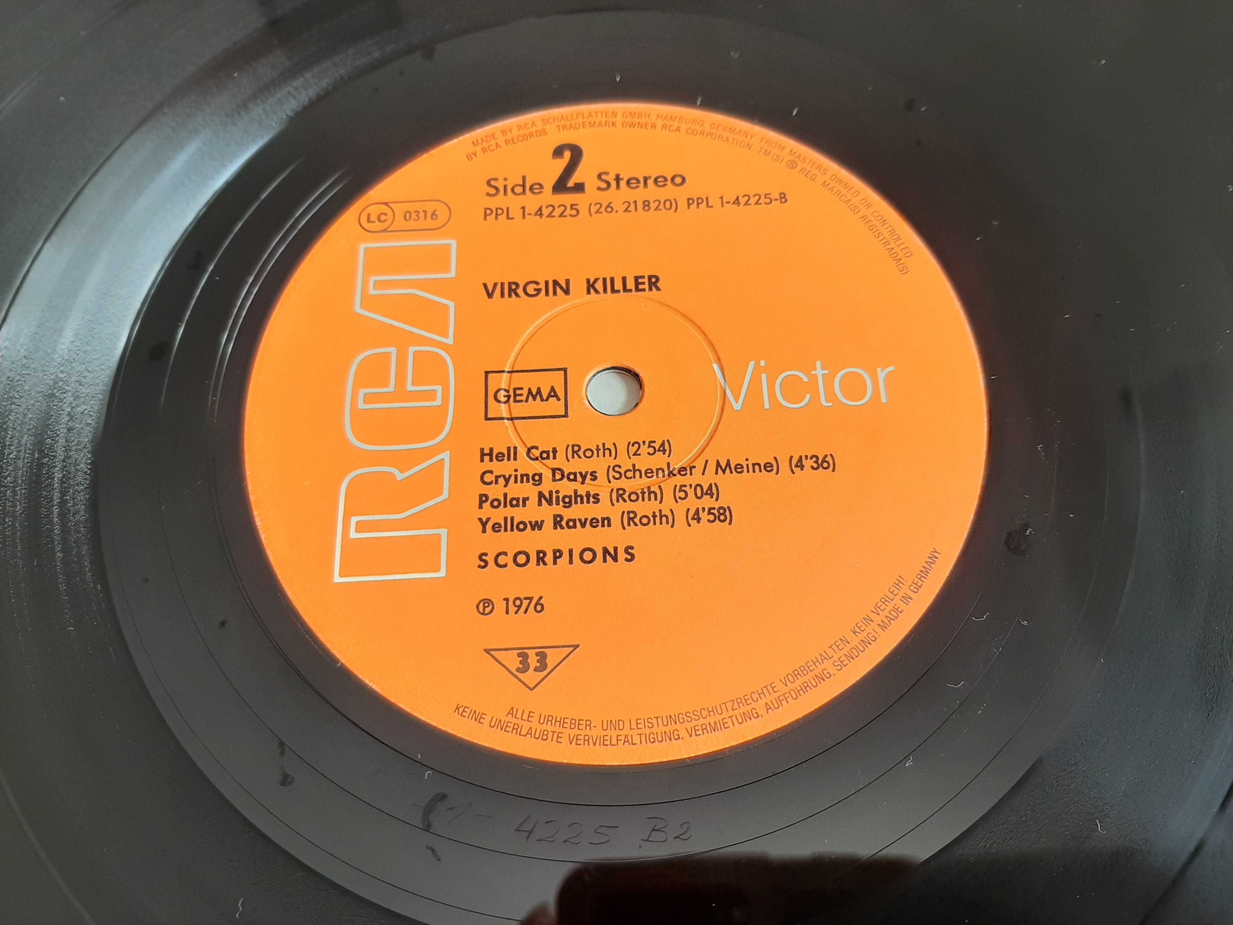 Scorpions - Virgin Killer - Germany - Vinil LP