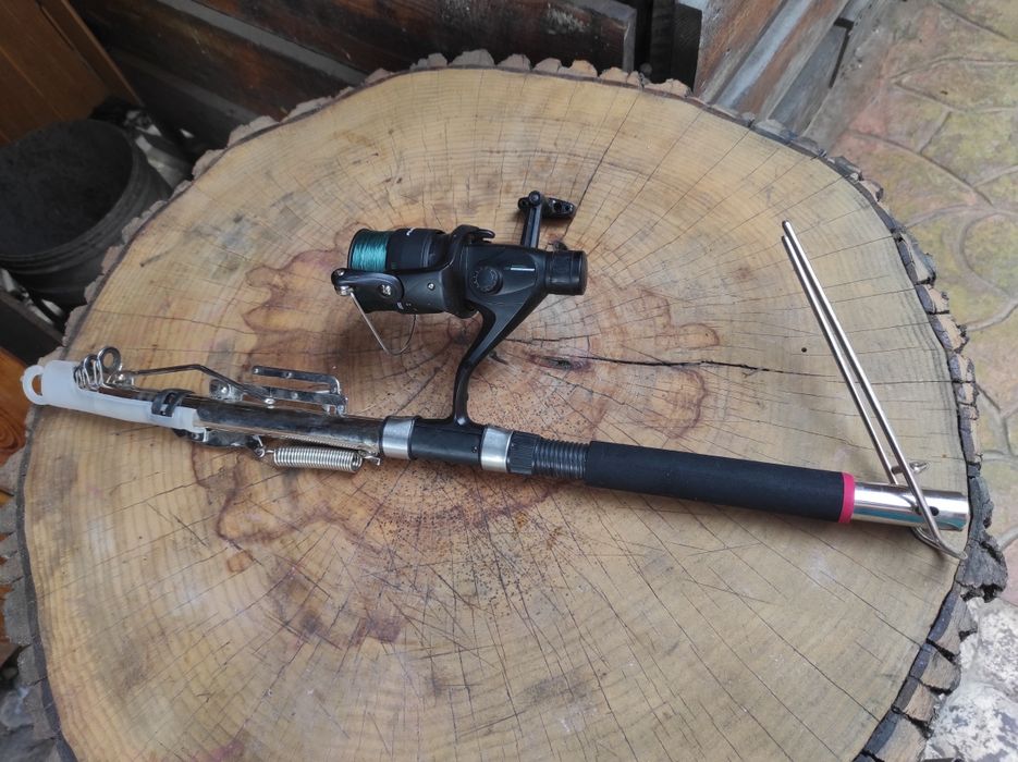 Спінінг самопідсікающий удочка катушка Flagman