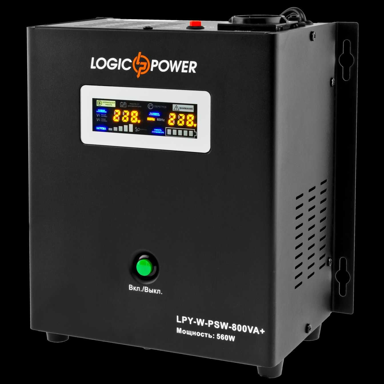 LOGIC POWER 800VA із чистим синусом + акумулятор 200AH