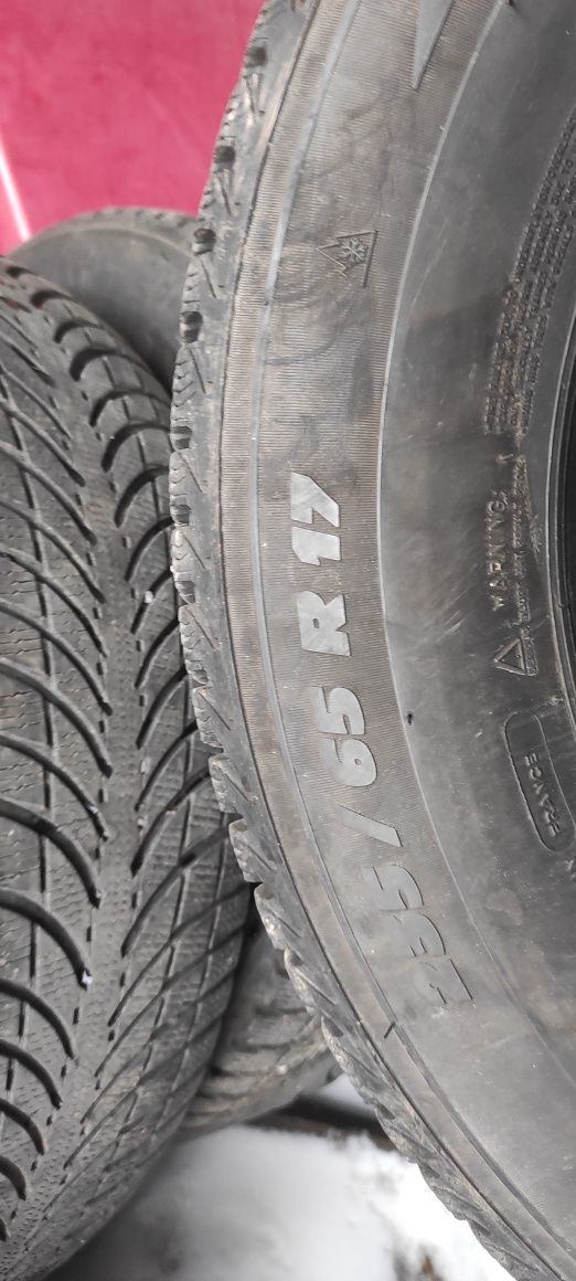 Opony zimowe Michelin Alpin 235/65 R17  SUV VW Touareg