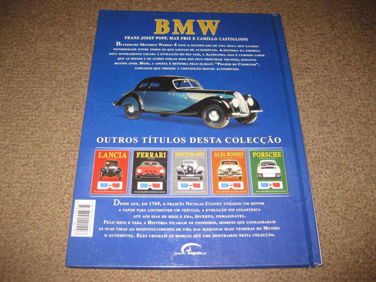 Livro "O Homem e a Máquina: BMW" Com Óculos 3D