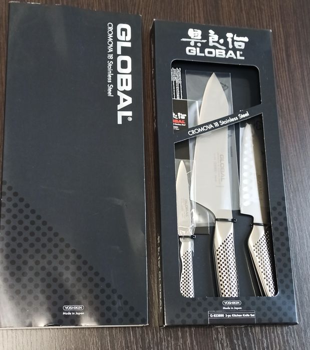 Набір ножів нож ніж Global Japan оригінал