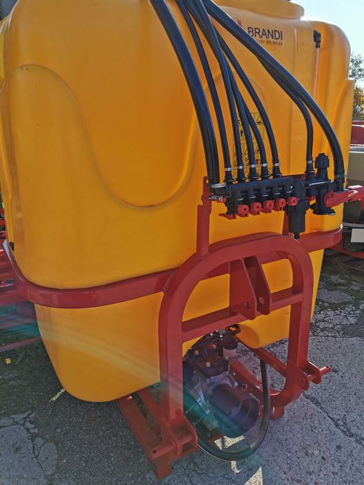Opryskiwacz BRANDI 600/800/1000 Litrów 15m RSM Zawór Stałociśnieniowy