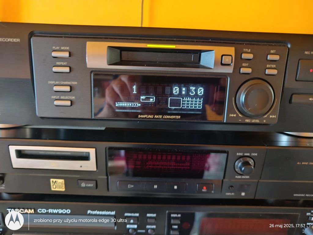 JVC XM 448 MiniDisc uszkodzony