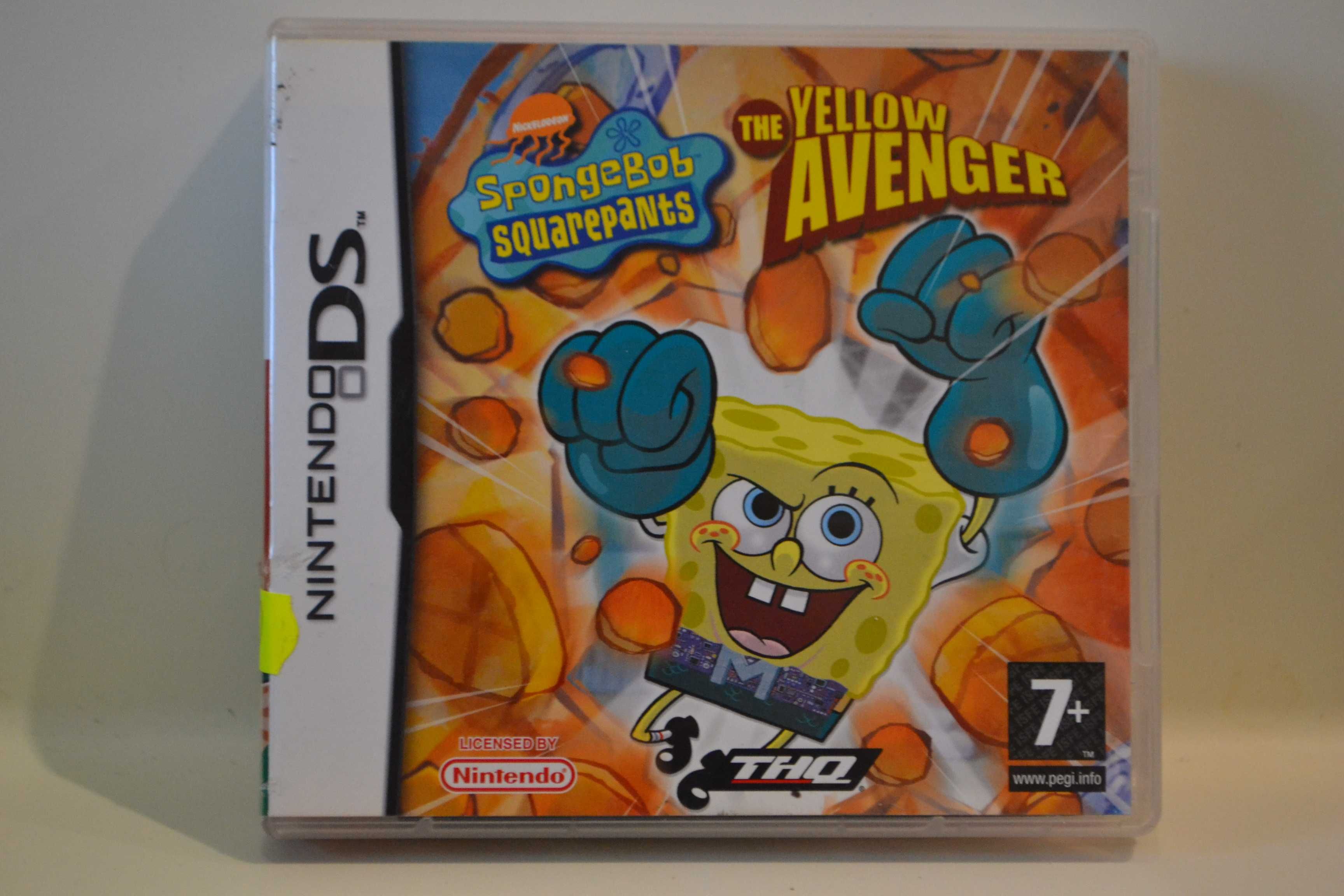 Spongebob Squarepants The Yellow Avenger  Nintendo DS