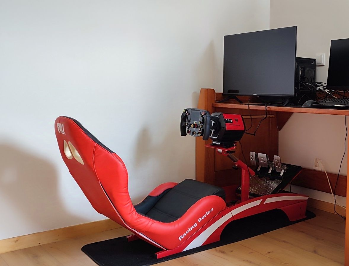 base + volante thrustmaster simrace