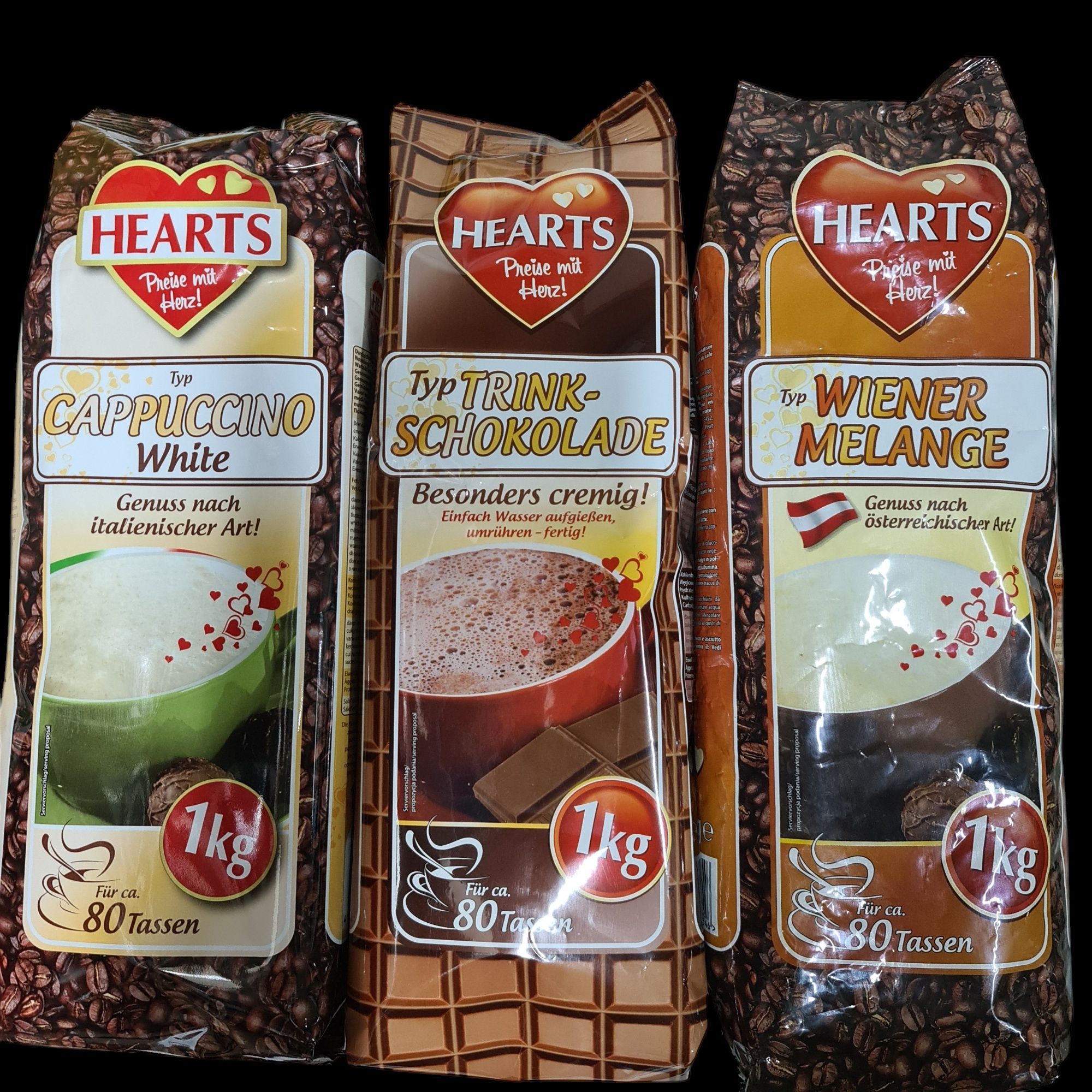 Капучіно Hearts в асортименті