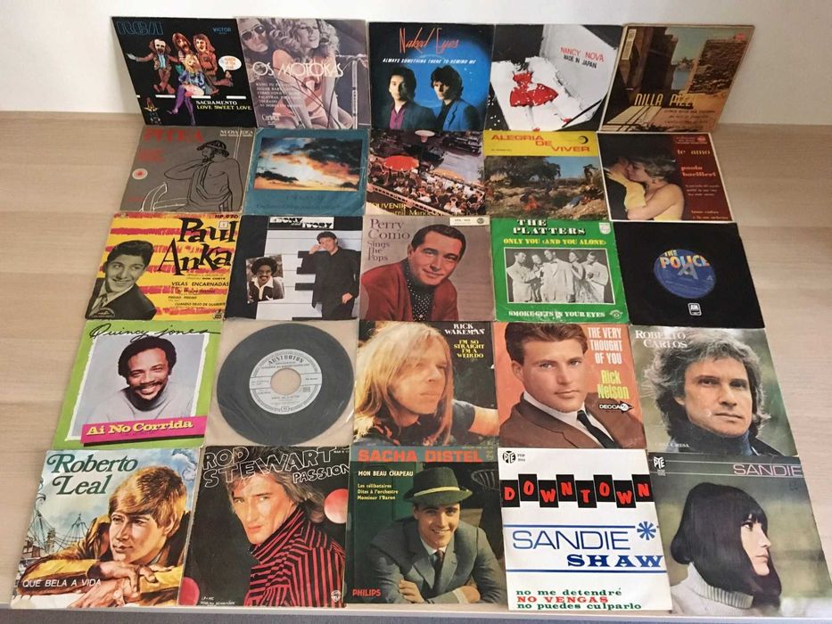 Discos de vinil singles - 2€ cada