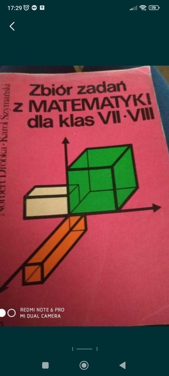 Zbiór zadań z matematyki 1985