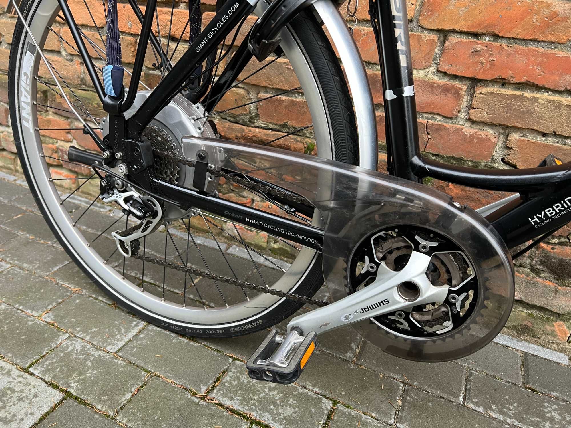 Giant Aspiro Hybrid 28'' rower elektryczny, holenderski, Deore XT / 22