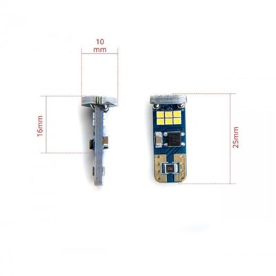 Żarówki Led T10 12/24V W5W 18Led Canbus 6000K 2Szt