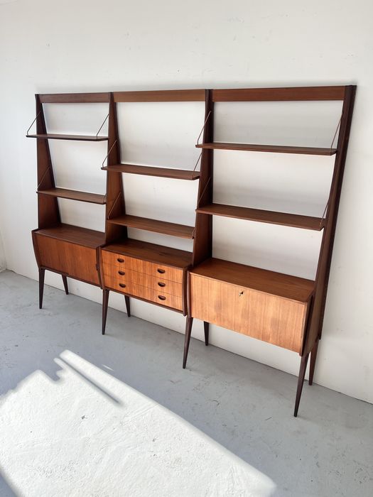 Tekowy regał „Panto” Norwegia lata 70