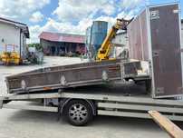 renault master skrzynia ładunkowa 3.9 m x 2,1 m z skrzynią zamykaną