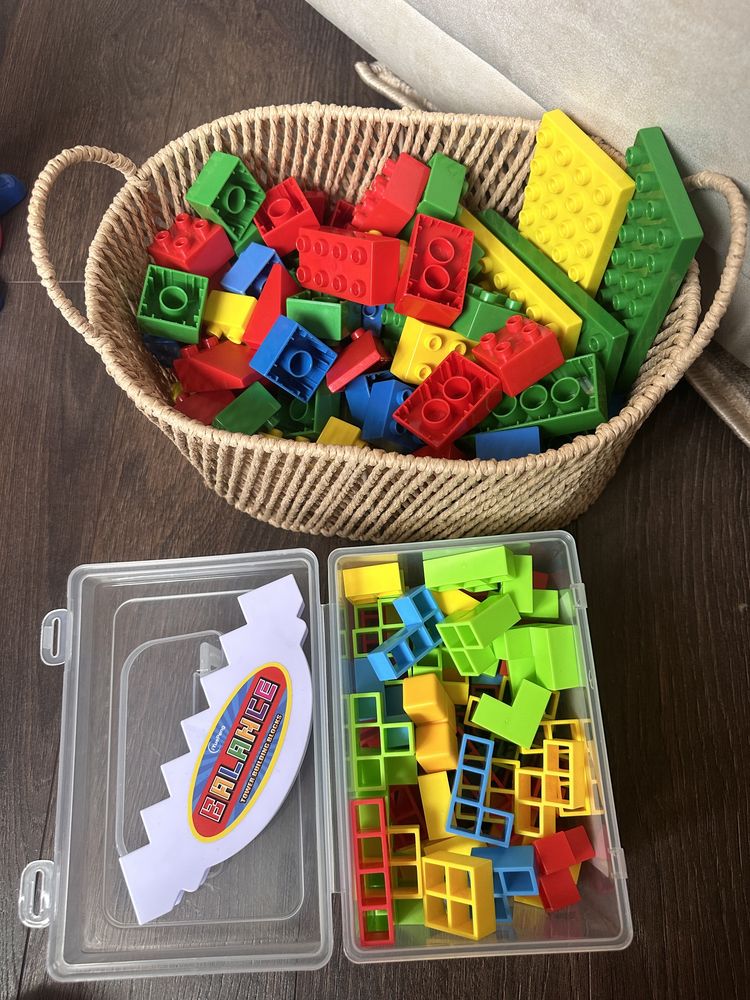 Конструктор Lego 3 в 1. Конструктор-балансир. Ракета. Літак Hot Wheels
