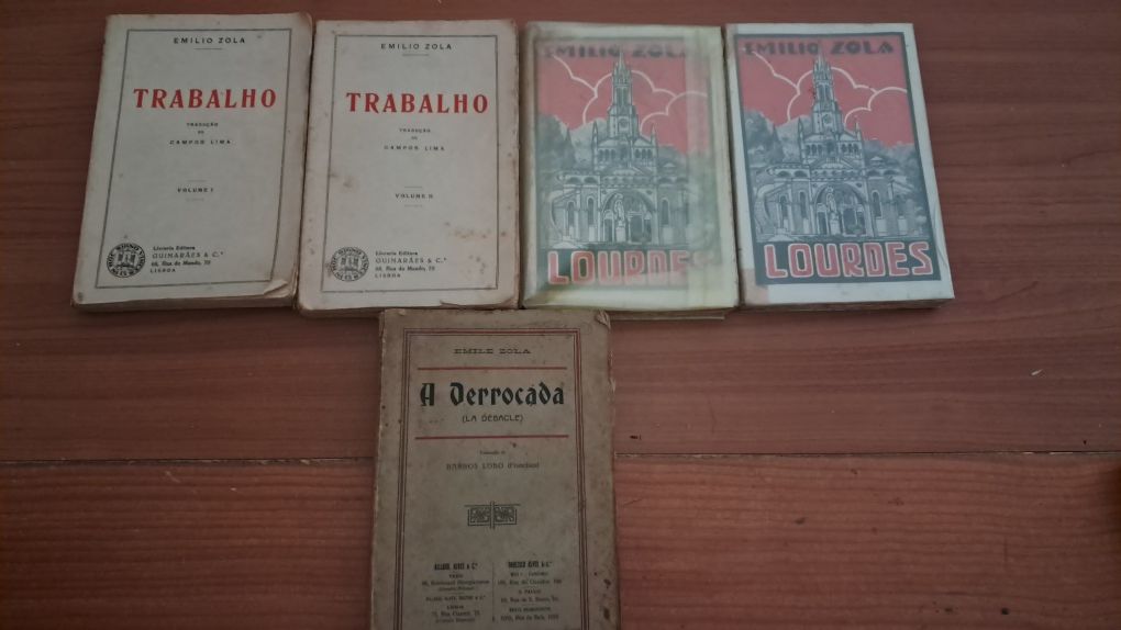 Livros Emílio Zola