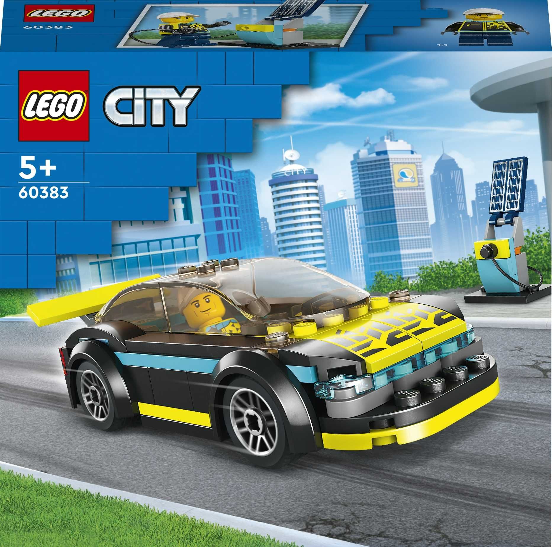 LEGO - zestaw auto + gokarty + torba