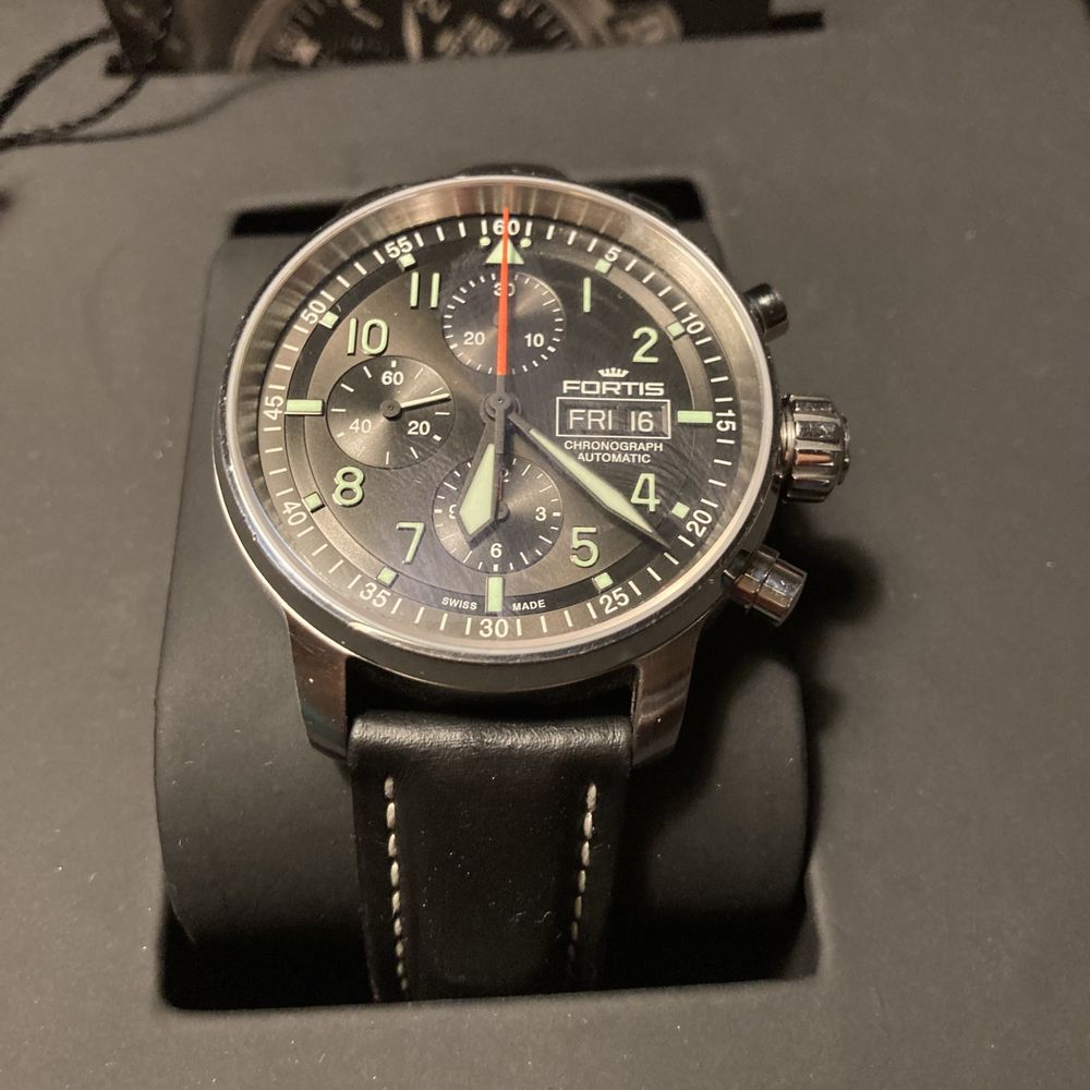 promocja świąteczna Zegarek Fortis flieger automatic chronograph