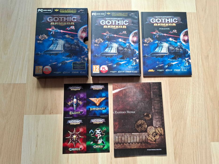 Battlefleet Gothic Armada PC Edycja Specjalna plakat pudełko po grze