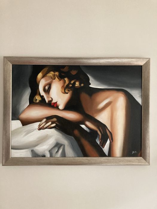 Obraz olej na płótnie reprodukcja Tamara Łempicka